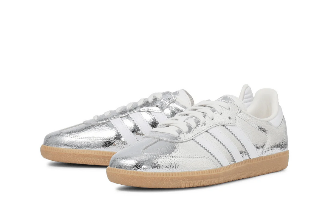 adidas Samba OG -  Silver Metallic